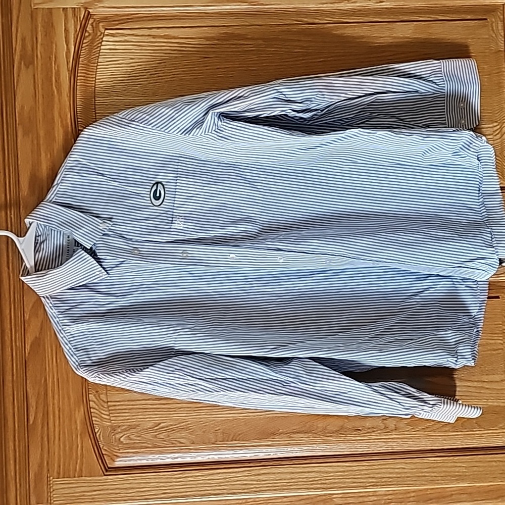 Blue Striped Men's Shirt